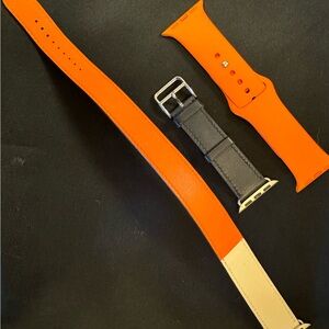 Hermes Apple Watch Bands - Orange - 40 mm - S/M